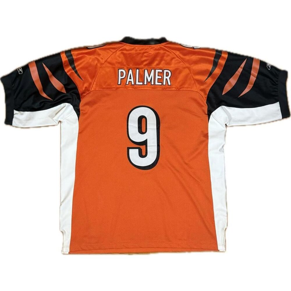 Reebok Men's Orange and Black Top